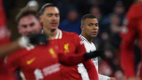 UEFA Champions League: Kylian Mbappe flops as Liverpool beat Real Madrid; Villa hold Juventus to a draw