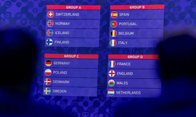 Euro 2025 draw: England get tough group with France, Netherlands, Wales