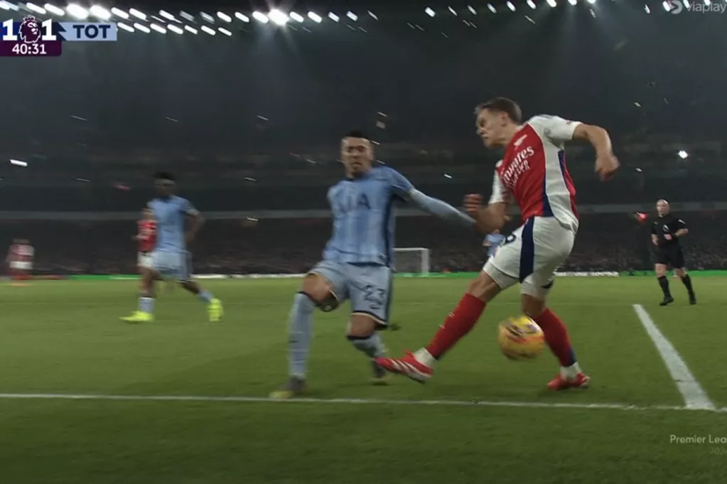 Reason why VAR couldn’t intervene after Arsenal’s controversial equaliser against Spurs