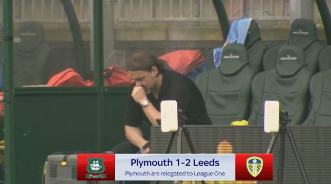 Daniel Farke reveals why he sat on bench as Leeds United won the Championship